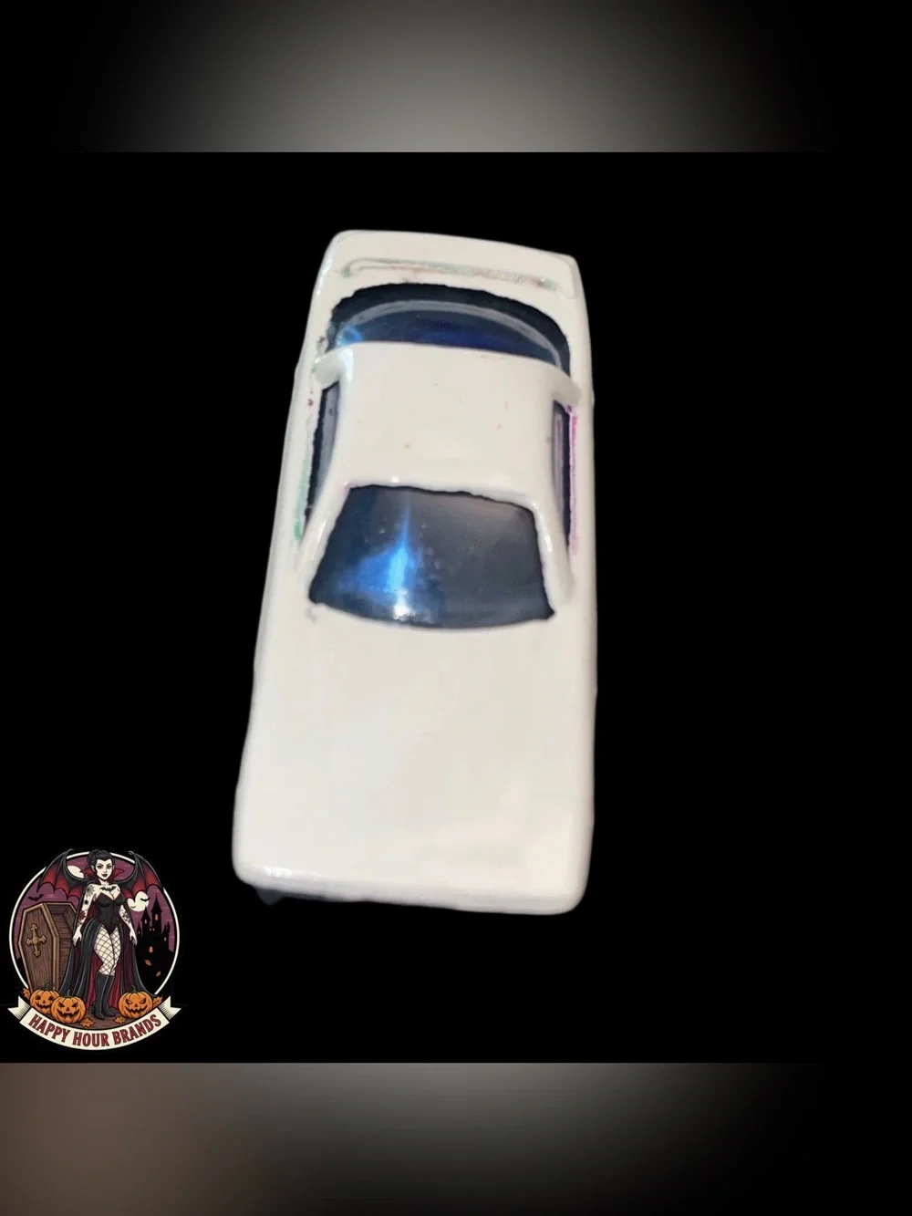 White Generic Diecast Car 1:64 Unknown Brand